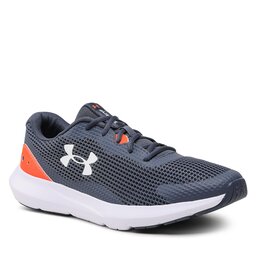 Under Armour Apavi Under Armour UA Surge 3 3024883-404 Down Pour Gray/Afterburn/White