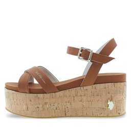 

Босоніжки U.S. Polo Assn. Loren LOREN002 CUO007, Коричневий