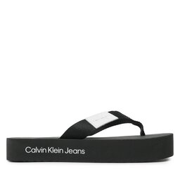 

В'єтнамки Calvin Klein Jeans Flatform Flipflop YW0YW00993 Black BDS, Чорний