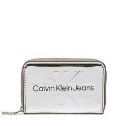 Calvin Klein Jeans Μικρό Πορτοφόλι Γυναικείο Calvin Klein Jeans Sculpted Med Zip Around K60K610405 01O