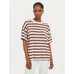 ViCOLO ViCOLO Marškinėliai UB0179 Écru Regular Fit