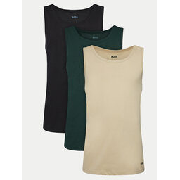 BOSS Boss Set od 3 tank topa 50517863 Šarena Regular Fit