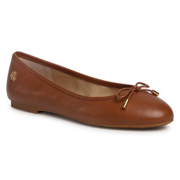 Lauren Ralph Lauren Ballerinaskor Lauren Ralph Lauren Jayna 802806870009 Polo Tan