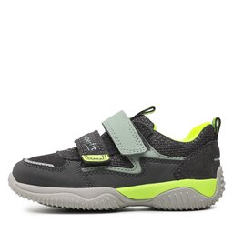 

Снікерcи Superfit 1-006388-2010 M Grau/Gelb, Сірий