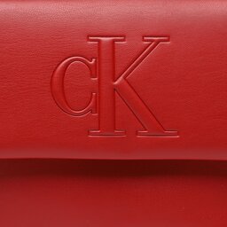

Сумка Calvin Klein Jeans Sculpted Boxy Flap Cb19 Pipping K60K610306 XL6, Червоний