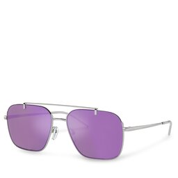 Emporio Armani Sonnenbrillen Emporio Armani 0EA2150 Shiny Silver 30154V