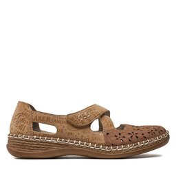 Rieker Halbschuhe Rieker 464H4-62 Braun