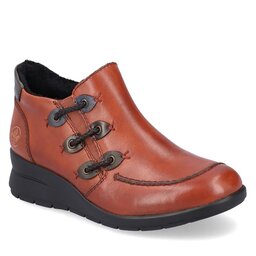 Rieker Botines Rieker L4853-38 Ziegel / Ziegel / Antik / Forest / Royal 38