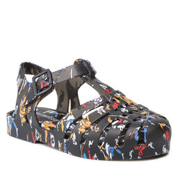 Melissa Sandały Melissa Mini Melissa Possession Print 33444 Black Multicolor 54089