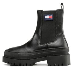 

Челсі Tommy Jeans Foxing Detail Chelsea Boot EM0EM01062 Black BDS, Чорний