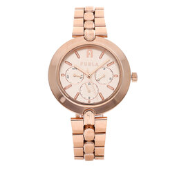 Furla Uhr Furla Logo Links WW00030-MT0000-1G000-1-008-20-CN-W Color Oro Rosa