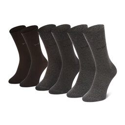 Bugatti 3er-Set hohe Herrensocken Bugatti 6803X Black 610