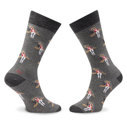 

Високі шкарпетки unisex Curator Socks Saturn Сірий