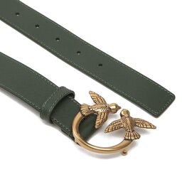 

Жіночий ремінь Pinko Love Berry Simply H3 Belt AI 22-23 PLT01 1H212Q Y5H7 Green X67Q, Зелений