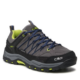 CMP Boty CMP Kids Rigel Low Trekking Shoes Wp 3Q13244J Graffite/Marine