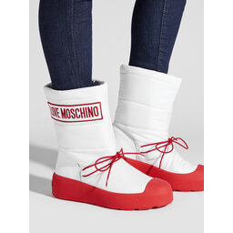 LOVE MOSCHINO Schneeschuhe LOVE MOSCHINO JA15855H0HIN010B Weiß