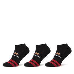 Ellesse Sada 3 párů dámských vysokých ponožek Ellesse SAAC0876011N Černá
