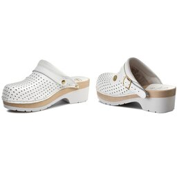 

Шльопанці Scholl Clog S/Comf.B/S Ce F20176 1065 360 White, Білий