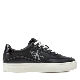 Calvin Klein Jeans Sneakersy Calvin Klein Jeans Classic Cupsole Low Lace Lth Ml YW0YW01527 Czarny