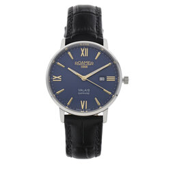 Roamer Zegarek Roamer Valais 958844 41 41 05 Silver/Black