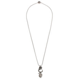 Diesel Ogrlica Diesel DX1148040 Srebrna