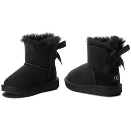 

Взуття Ugg T Mini Bailey Bow II 1017397T T/Blk, Чорний