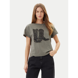 Noisy May Noisy May T-Shirt 27030135 Grau Regular Fit