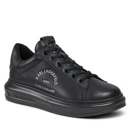 KARL LAGERFELD Tenisice KARL LAGERFELD KL52538 Black Lthr/Mono 00X