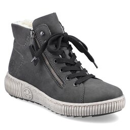 Rieker Čizme Rieker Z6611-45 Stromboli / Schwarz 45