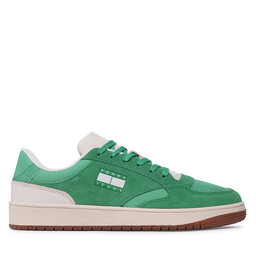 

Снікерcи Tommy Jeans Retro Cupsole Suede EM0EM01161 Coastal Green LY3, Зелений
