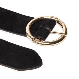 

Жіночий ремінь Pieces Pcamailie Suede Waist Belt 17131083 Black, Чорний