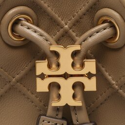 

Сумка Tory Burch Fleming Soft Bucket Bag 142565 Pebblestone 200, Коричневий