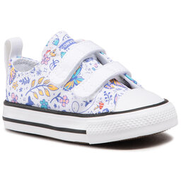 Converse Trampki Converse Ctas 2V Ox 770655C White/Black/White