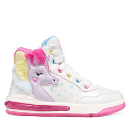 Geox Sneakers Geox J Sketlite Girl J66NWA 0NFKN C0653 D Weiß