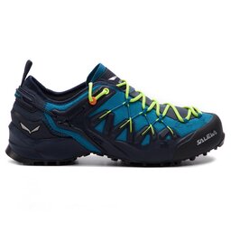 

Трекінгові черевики Salewa Wildfire Edge 61346-3988 Premium Navy/Fluo Yellow, Голубий