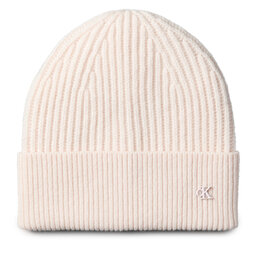 Calvin Klein Σκούφος Calvin Klein Ck Metal Wool Beanie LV04D8032G Εκρού