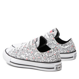 

Кеди Converse Keith Haring Ctas Ox 171860C White/Black/Red, Білий