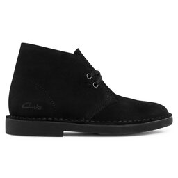 

Ботильйони Clarks Desert Boot 2 261556664 Black Suede, Чорний
