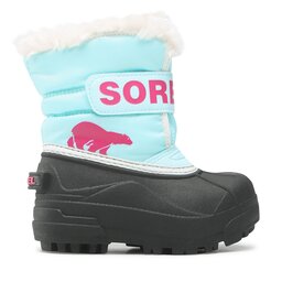 Sorel Cizme de zăpadă Sorel Childrens Snow Commander NC1960-428 Albastru celest