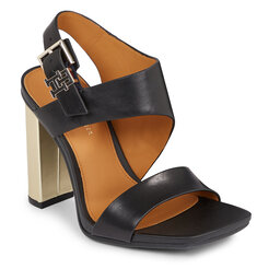 

Босоніжки Tommy Hilfiger Th Hardware Block High Heel FW0FW07886 Black BDS, Чорний