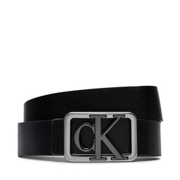 Calvin Klein Jeans Cintura da uomo Calvin Klein Jeans Mono Pl Rev Lthr Belt 35Mm Ssnl K50K511519 Black/Bitter Brown 0GS