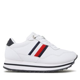 

Снікерcи Tommy Hilfiger Essential Webbing Runner FW0FW06911 White YBR, Білий