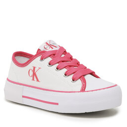 Calvin Klein Jeans Кецове Calvin Klein Jeans V3A9-80483-0890X White/Fuchsia 030