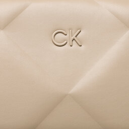 

Сумка Calvin Klein Re-Lock Quilt tote Lg K60K610761 A04, Бежевий