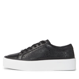

Снікерcи Calvin Klein Flatform Cupsole Lace Up-Epi Mn HW0HW01670 Black Mono 0GK, Чорний