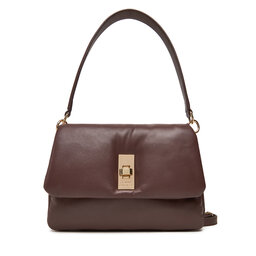 Tommy Hilfiger Handtasche Tommy Hilfiger Soft Leather Conv Crossover AW0AW17638 Braun