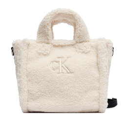 Calvin Klein Jeans Handtasche Calvin Klein Jeans Teddy Tote Bag IU0IU00355 Beige
