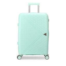 Semi Line Μεσαία Βαλίτσα Semi Line T5831-2 Πράσινο