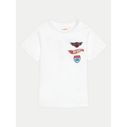 OVS OVS Marškinėliai 1969303 Balta Regular Fit