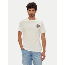 Guess Jeans Guess Jeans Marškinėliai M5YI04 K8HM0 Écru Regular Fit